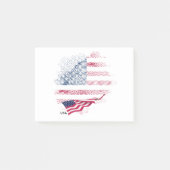 アメリカ合衆国旗 ポストイット (正面)