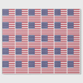 アメリカ合衆国旗 ラッピングペーパー (フラット)