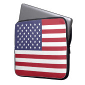 アメリカ合衆国旗 ラップトップスリーブ (正面左)