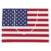 アメリカ合衆国旗 ラージペーパーバッグ (正面)