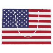 アメリカ合衆国旗 ラージペーパーバッグ (裏面)