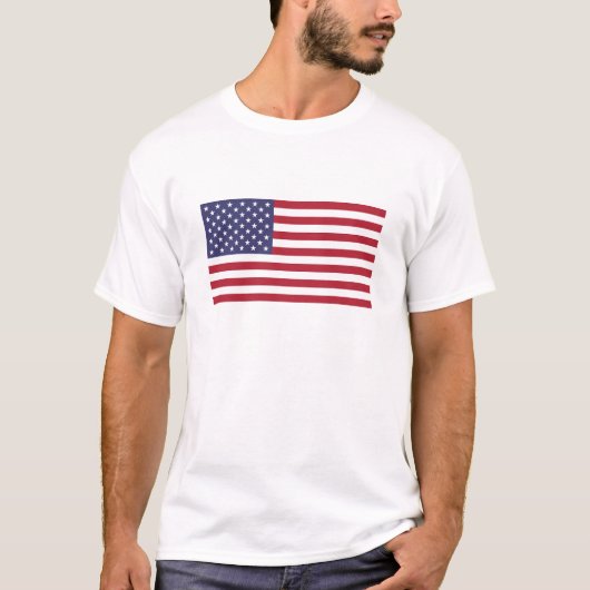 アメリカ合衆国旗 Tシャツ (正面)