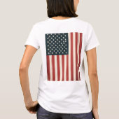 アメリカ合衆国旗 Tシャツ (裏面)