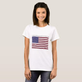 アメリカ合衆国旗Tシャツ Tシャツ (正面フル)