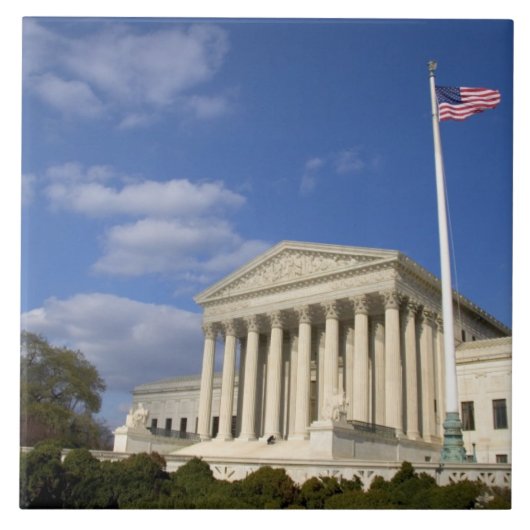 アメリカ合衆国最高裁判所 タイル (正面)
