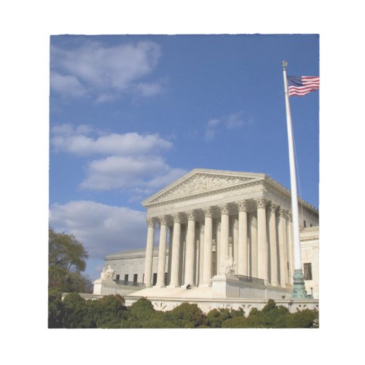 アメリカ合衆国最高裁判所 ノートパッド (正面)