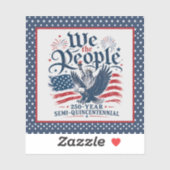 アメリカ合衆国生誕250年独立記念日 シール (シート)