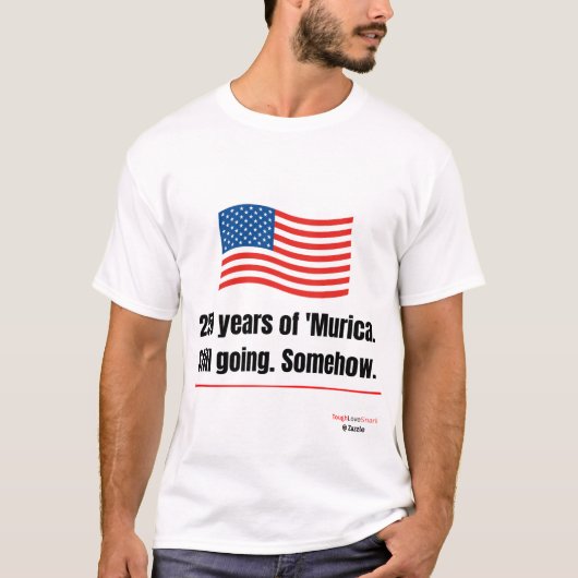 アメリカ合衆国生誕250年記念Tシャツ Tシャツ (正面)