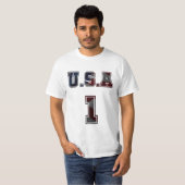 アメリカ合衆国第1号Tシャツ Tシャツ (正面フル)