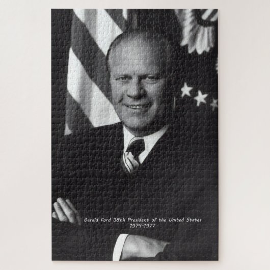 アメリカ合衆国第38代大統領ジェラルド・フォード ジグソーパズル (縦)