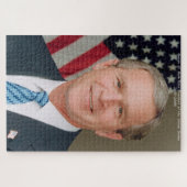 アメリカ合衆国第43代大統領 ジョージ・W・ブッシュ ジグソーパズル (横)