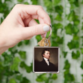 アメリカ合衆国第5代大統領　ジェームズ・モンロー肖像 キーホルダー (手)