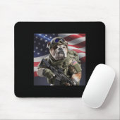 アメリカ合衆国米国愛国闘牛犬としてコマンド マウスパッド (マウス)