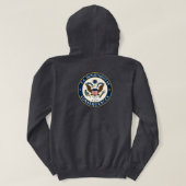 アメリカ合衆国結果省パーカー パーカ (デザイン裏面)