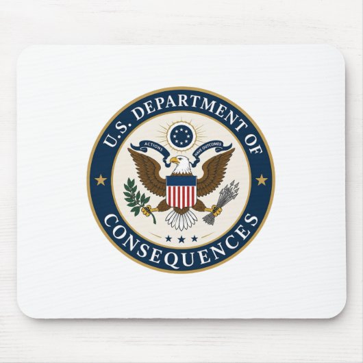 アメリカ合衆国結果省 マウスパッド (正面)