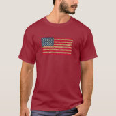 アメリカ合衆国統一された州国旗Tシャツ Tシャツ (正面)