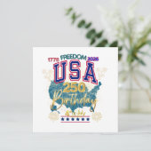 アメリカ合衆国自由250周年 招待状 (スタンド正面)