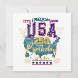 アメリカ合衆国自由250周年 招待状