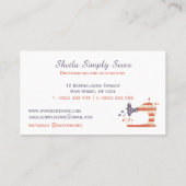 アメリカ合衆国裁縫機械 名刺 (裏面)