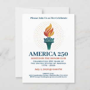 アメリカ合衆国誕生250周年 ポストカード