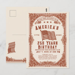 アメリカ合衆国誕生250周年 ポストカード
