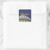 アメリカ合衆国議会議事堂(ワシントンD.C.) スクエアシール (バッグ)