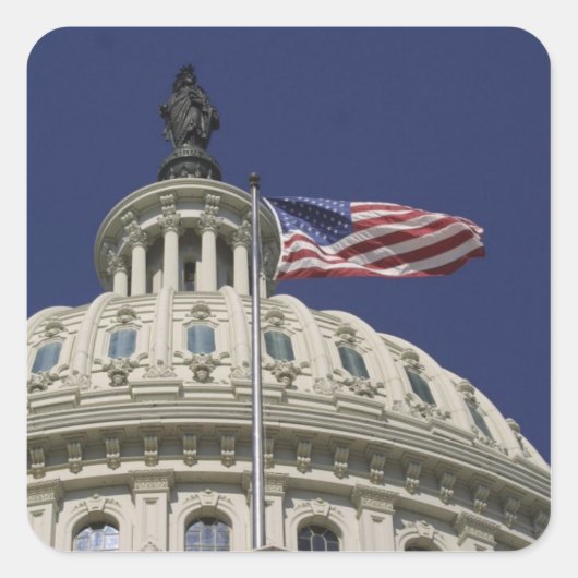アメリカ合衆国議会議事堂(ワシントンD.C.) スクエアシール (正面)