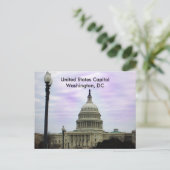 アメリカ合衆国議会議事堂, ワシントンD.C. ポストカード (スタンド正面)