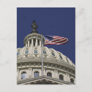 アメリカ合衆国議会議事堂、ワシントンD.C. ポストカード