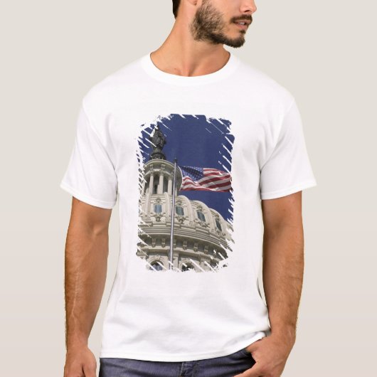アメリカ合衆国議会議事堂（ワシントンD.C.） Tシャツ (正面)