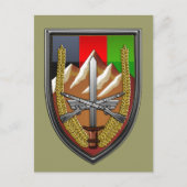 アメリカ合衆国軍 アフガニスタン ポストカード (正面)