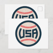 アメリカ合衆国野球代表チーム ポストカード (正面/裏面)