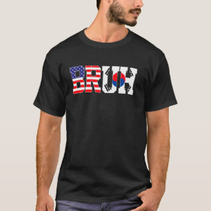アメリカ合衆国韓国国旗American South K Tシャツ