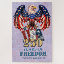 アメリカ合衆国250周年記念イーグルジグソーパズル
