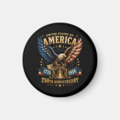 アメリカ合衆国250周年記念イーグル マグネット (正面)