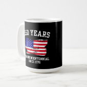 アメリカ合衆国250周年記念 コーヒーマグカップ (正面左)
