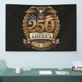 アメリカ合衆国250周年記念 横断幕 (トレードショー)