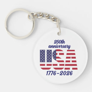 アメリカ合衆国250周年記念 1776–2026 キーホルダー