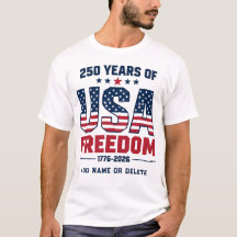 アメリカ合衆国250周年記念 1776-2026 パーソナライズド