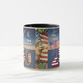 アメリカ合衆国250周年、アメリカ国旗 / 愛国 マグカップ (中央)