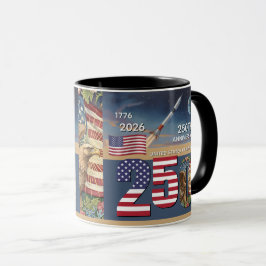 アメリカ合衆国250周年、アメリカ国旗 / 愛国 マグカップ