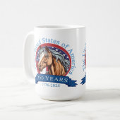 アメリカ合衆国250周年 コーヒーマグカップ (正面左)