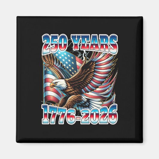 アメリカ合衆国250周年 マグネット (正面)