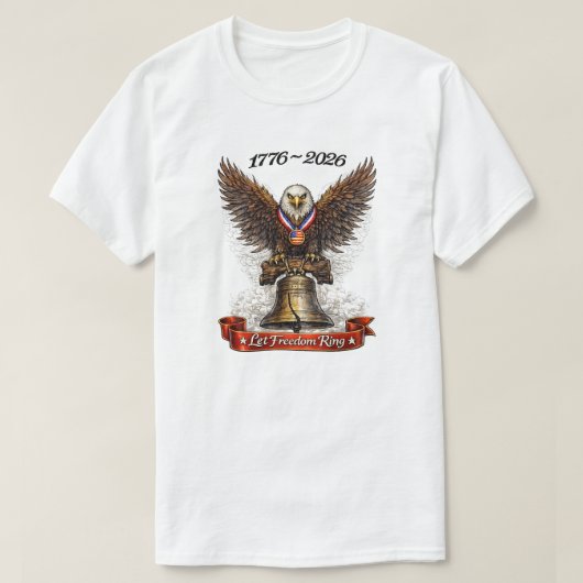 アメリカ合衆国250周年 -16 Tシャツ (デザイン正面)