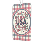 アメリカ合衆国250周年 | 1776–2026 セミクワイセンテニアル カーエアーフレッシュナー (左)