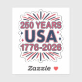 アメリカ合衆国250周年 | 1776–2026 セミクワイセンテニアル シール (シート)