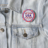 アメリカ合衆国250周年 | 1776–2026 セミクワイセンテニアル 缶バッジ (インサイチュ)