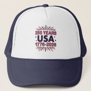 アメリカ合衆国250周年 1776–2026 セミクワインセンテニアル キャップ