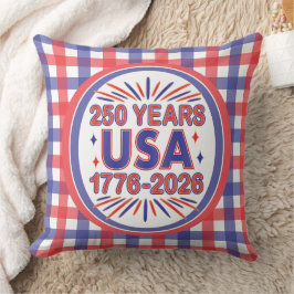 アメリカ合衆国250周年 | 1776–2026 セミクワインセンテニアル クッション
