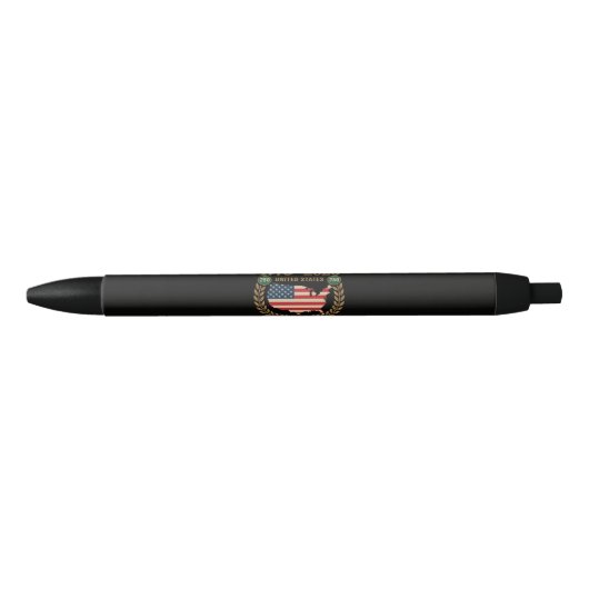 アメリカ合衆国250周年 250 USA 黒ボールペン (正面)